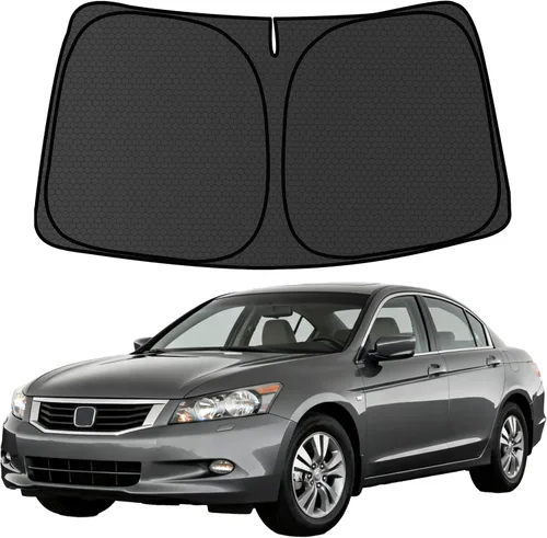 Miniatura 119 de Civic - Parasol para parabrisas Honda Civic 2022-2024 2025 (no para Honda 2022 Sport), visera frontal gruesa plegable 1:1, mantiene tu automóvil más