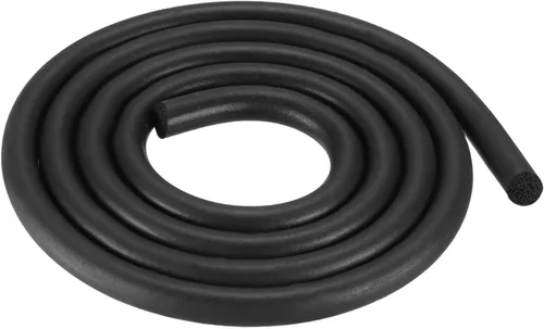 Miniatura 16 de uxcell Tira de sello de goma de espuma, 3mm (1/8") de diámetro, 10 metros (32.81 pies) de largo, EPDM redondo para sellos de bricolaje, almacenes