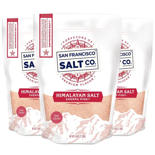Miniatura 9 de Sherpa Pink Sal del Himalaya – Grano fino, 2 libras. Totalmente natural, sin gluten, sin aditivos Perfecto para cocinar y recetas diarias