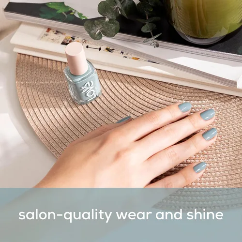 Miniatura 5 de LOVE by essie Esmalte de uñas, 80% a base de plantas, calidad de salón, vegano, blanco, Blessed Never Stressed, 0.46 onzas líquidas