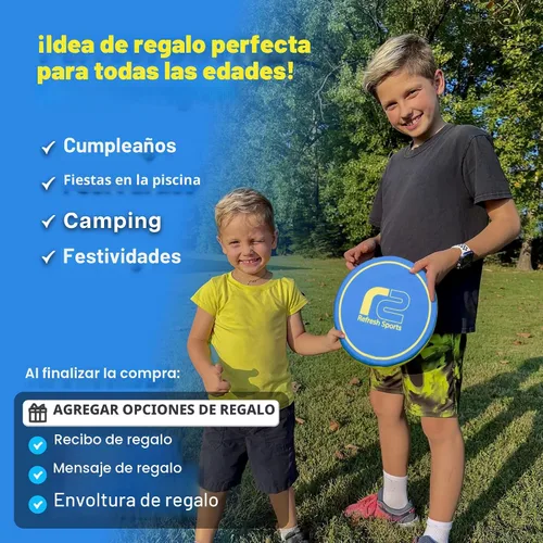 Miniatura 5 de Juguete Volador de Disco Suave - No Duele al Atraparlo - Los Mejores Rellenos de Calcetines para Niños y Adultos de Todas las Edades - Regalos