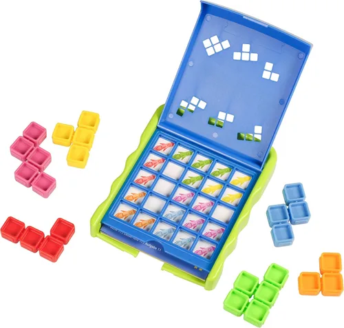 Educational Insights Kanoodle Jr. - Rompecabezas cerebrales 3D, juego de cerebro para un jugador, divertidos juegos de viaje para niños, desafiantes