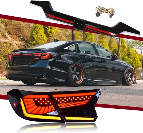 Miniatura 10 de T T-ABC Nuevas luces compatibles con Honda Accord 2018-2025, LX EX EXL Sport Touring Hybrid Faro delantero delantero de 10ª generación Accesorios
