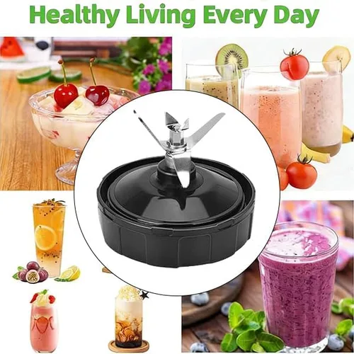 Miniatura 6 de Piezas de repuesto para licuadora Ninja, conjunto de cuchilla extractora de 7 aletas, compatible con Ninja Blenders Auto iQ BL480 BL482 BL642 BL682