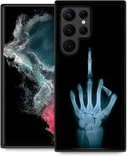 Miniatura 23 de Funda compatible con Samsung Galaxy S22 Ultra, funda protectora antideslizante y a prueba de golpes para hombres y mujeres, goma de silicona suave +