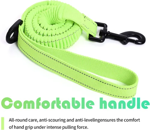 Miniatura 3 de Mile High Life Correa elástica para perro Correa de entrenamiento de tracción suave Textura suave y cómoda 3-5 pies para perros/gatos