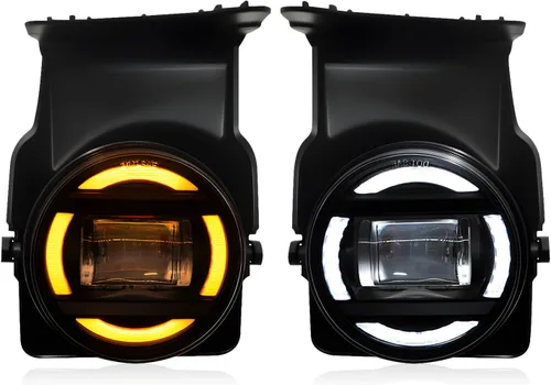 Miniatura 38 de Fog Lights Compatible With 2013 2014 2015 Ford Explorer Front Bumper Driving Lamp Assembly Clear Lens