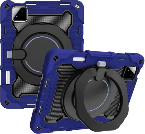 Miniatura 19 de Funda para Xiaomi Pad 5 de 11.0 pulgadas, PC + silicona de 3 capas Combo Armor Heavy Duty Cubierta a prueba de golpes para Xiaomi Pad 5 Pro 5G