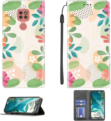 Miniatura 19 de Funda para Moto One Zoom compatible con Motorola One Zoom Phone Case Flip Stand Cover Magnetic Close YHD