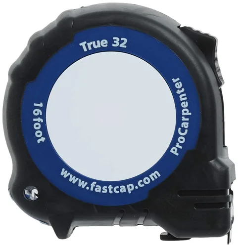 Miniatura 5 de FastCap ProCarpenter True32 Métrica Cinta de Medir Inversa - Ideal para Profesionales y Mejoras del Hogar - con Clip de Cinturón de Acción