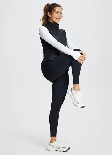 Miniatura 6 de BALEAF Chaleco ligero y cálido para mujer, para correr, invierno, híbrido, sin mangas, acolchado, resistente al agua