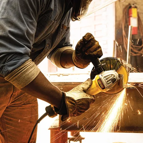 Miniatura 6 de DEWALT Herramienta de amoladora angular, 4-1/2 a 5 pulgadas, interruptor de paleta (DWE43114N)