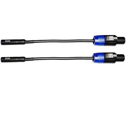 Miniatura 6 de CNCESS CESS-025 1/4 TS hembra a Speakon Cables de altavoz - Adaptador Speakon a conector mono de 0.250 in - Adaptador de enchufe de altavoz 1/4