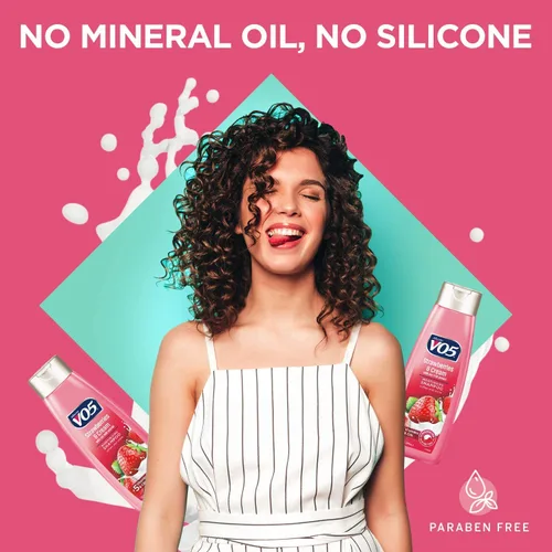 Miniatura 5 de Champú Moisture Milks, 15 onzas, fresas por Vo5 (paquete de 2)