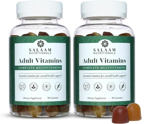 Miniatura 8 de Salaam Nutritionals - Multivitaminas para adultos, gomitas de vitaminas para mujeres y hombres, multivitaminas para adultos con 11 vitaminas