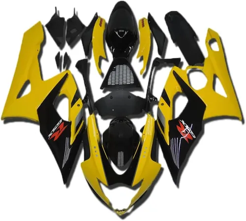 Miniatura 26 de Carenado de carrocería negro brillante de plástico apto para Suzuki 2005 2006 GSXR 1000 inyección ABS nuevo Aftermarket Kit Kit GSXR-1000 05 06 01