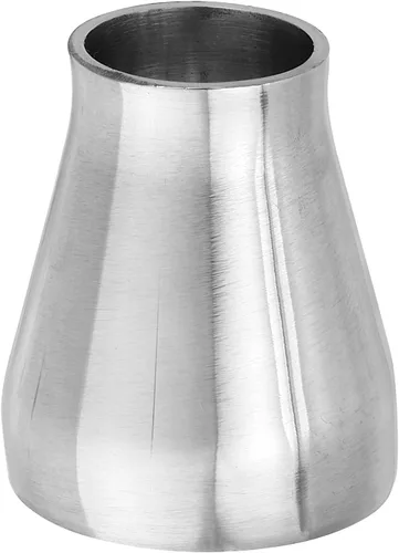 PATIKIL Reductor concéntrico acero soldadura a tope 304 accesorios de tubería de acero inoxidable para alimentos bebidas HVAC fontanería, 1 1/2" a 1"