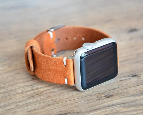 Miniatura 4 de Correas de cuero compatibles con Apple Watch de 1.77 pulgadas, 1.65 pulgadas, 1.73 pulgadas, 1.49 pulgadas, 1.57 pulgadas, 1.61 pulgadas