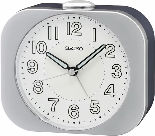 Miniatura 8 de SEIKO QHL097LLH Reloj despertador digital para dormitorio, azul mate, 2.6 x 2.4 pulgadas