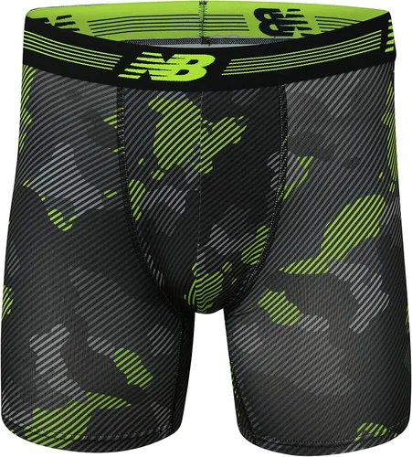 Miniatura 2 de New Balance Performance - Calzoncillos tipo bóxer sin mosca para hombre 4
