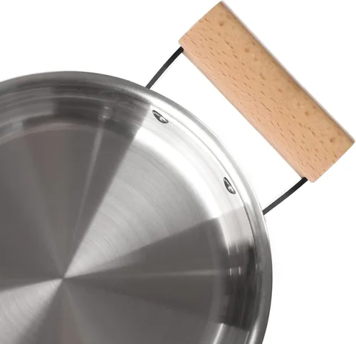 Miniatura 3 de CALLARON Olla de cocina con asas laterales, cacerola de repuesto para el oído, olla de leche, mango de agarre, accesorios de utensilios de cocina