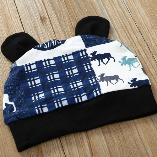 Miniatura 5 de HKALL Conjunto de 3 piezas de ropa de bebé de manga larga para bebé, conjunto de 3 piezas para otoño e invierno
