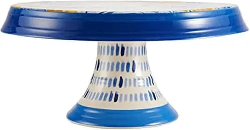 Fitz & Floyd Fitz and Floyd Madeline - Soporte para platos para tartas, 10.5 pulgadas, multicolor
