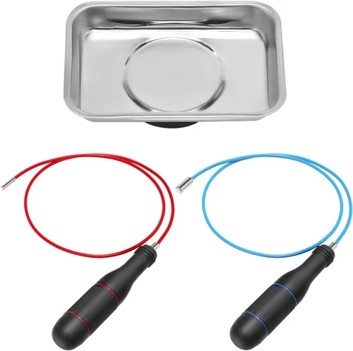 Miniatura 8 de VASTOOLS Juego de herramientas de recogida magnética flexible, 2 libras y 5 libras, extensión flexible de 25 pulgadas, recogida magnética