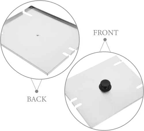 Miniatura 10 de Luxshiny Tapa de repuesto para freidora eléctrica de acero inoxidable con superficie antiadherente y pantalla de escoria fácil de limpiar