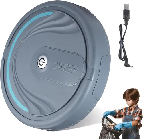 PATKAW Robot de juguete de barrido de piso para niños, 1 robot de simulación de trapeador, robot de trapeador de suelo falso, aspiradora para niños,