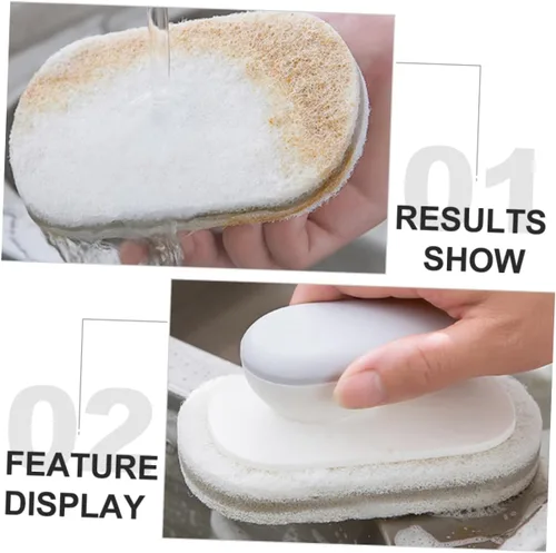 Miniatura 3 de Healifty Mango ergonómico Cepillo de encimera Cepillo de limpieza de cocina Accesorios de limpieza para el hogar