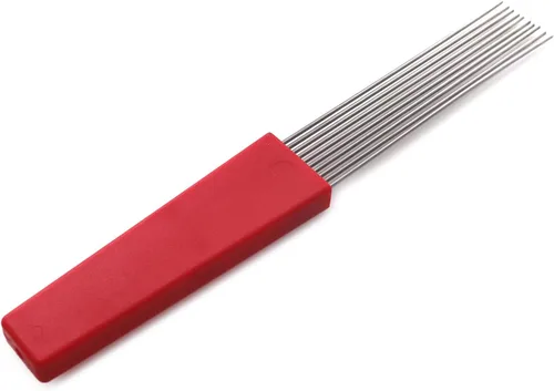 Miniatura 7 de Guiro Raspador de percusión latina estilo peine raspador profesional de repuesto para varios instrumentos de percusión accesorio de instrumentos