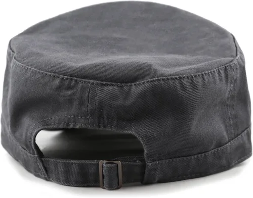 Miniatura 38 de The Hat Depot Cadet Military Army - Gorra de béisbol de algodón lavado con teñido anudado y algodón lavado básico y desgastado, gorra de algodón
