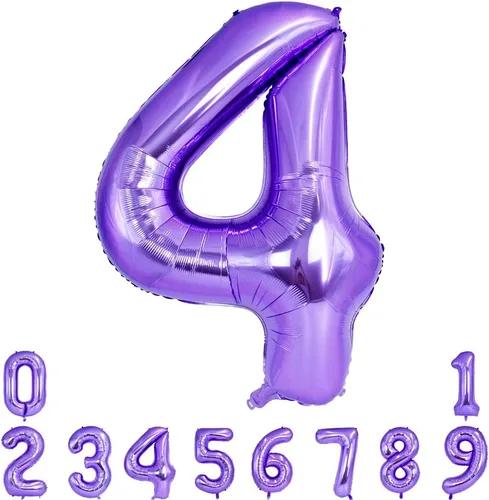 Miniatura 21 de TONIFUL 40 Inch Pastel Blue Number 8 Foil Balloons Large Mylar Foil Digital 8 Balloons for 8th Birthday, Gender Neutral Party, Baby Shower, Oro rosa
