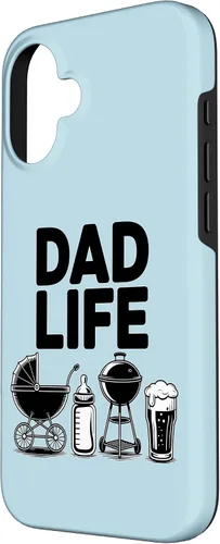Miniatura 2 de Dad Life Beer Stroller Bottle Grill Adorable Father Case for iPhone 16