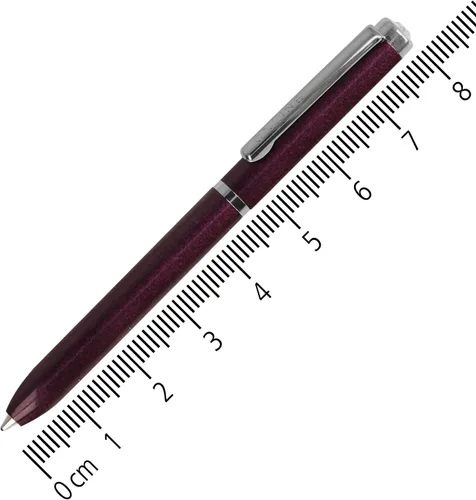 Miniatura 2 de Online Mini bolígrafo giratorio Negro con clip de metal Recarga de bolígrafo estándar bolígrafos pequeños para el bolso 3.1 in de longitud, cabe