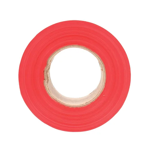 Miniatura 5 de 3M Buried Barricade Tape 303, con texto "CAUTION BURIED ELECTRIC LINE BELOW", 3 pulgadas x 300 pies, rojo, cinta de advertencia, paquete de 1 rollo