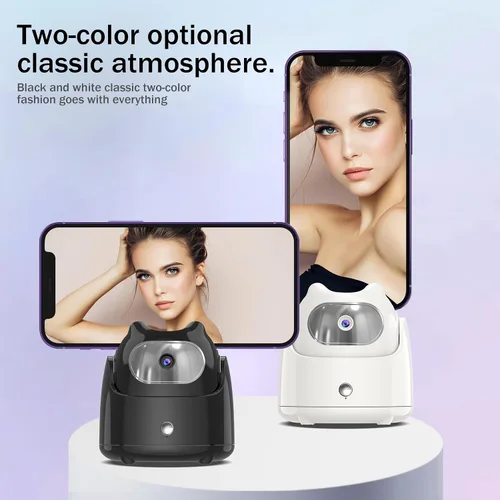 Miniatura 2 de Soporte para teléfono de seguimiento automático, color blanco