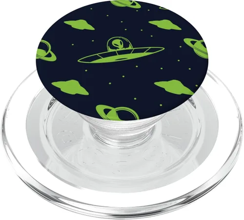 Miniatura 8 de Alien Spaceship Extraterrestre Conspiracy Theory PopSockets PopSockets intercambiable PopGrip