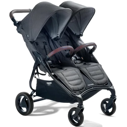 Miniatura 10 de Valco Baby - Trend Duo Double - Cochecito doble lado a lado para recién nacido y niño pequeño - Plegable compacto fácil, reclinación multiposición