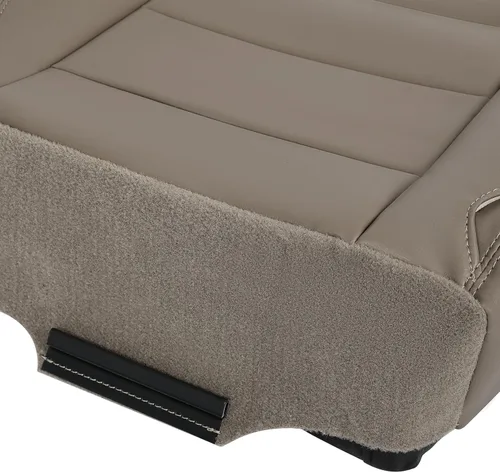 Miniatura 8 de ECOTRIC Funda de asiento inferior del conductor compatible con Ford F250 F350 Super Duty Left Lariat 2002-2007, funda de cojín de repuesto de cuero