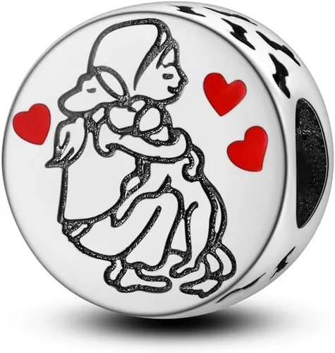 Miniatura 106 de Hapour Dijes de plata de ley 925 para pulseras, collar, joyería europea, colgante de cuentas para mujeres y madres