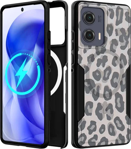 Miniatura 58 de Funda para Moto G 5G 2024 – Compatible con MagSafe para mujeres y niñas, bonita funda protectora magnética para teléfono, diseño femenino Kawaii