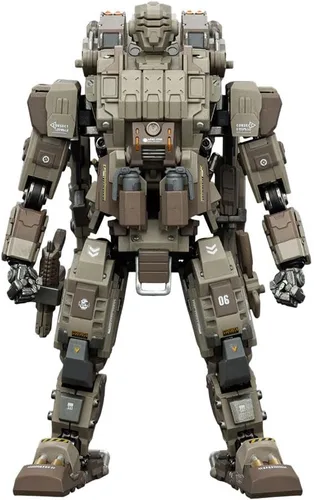 Miniatura 12 de JOYTOY Figuras de acción Serie APOC Iron Vanguard Heavy Assault Mech 1/25 modelo móvil figura coleccionable a partir de 15 años (Iron Vanguard)