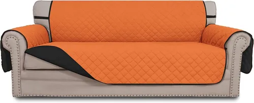 Miniatura 141 de Easy-Going - Funda para sofá, futón y sillón sin reposabrazos, reversible, resistente al agua, para mascotas y niños (azul oscuro/azul claro)