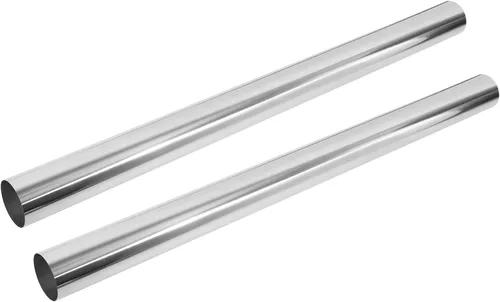 Miniatura 12 de X AUTOHAUX 2 unids recto 2 "OD 30" longitud DIY mandril tubo de escape 2 pulgadas tubo tubo T304 acero inoxidable ajuste universal