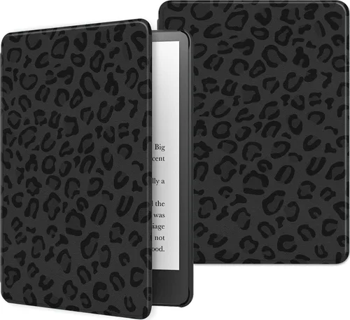 Miniatura 12 de Funda para Kindle básico de 6 pulgadas (11.ª generación), múltiples ángulos, piel sintética, delgada, con función de encendido y apagado automático
