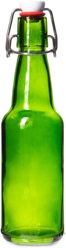 Miniatura 6 de Cocktailor Botellas de cerveza Grolsch de vidrio (paquete de 12, 16.9 onzas/16.9 fl oz) con cierre hermético con tapa abatible/tapones abatibles