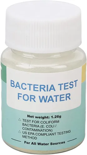 Kit de prueba de pureza del agua para el hogar, kit de prueba de agua potable ANGGREK Resultados de prueba de precisión en polvo para agua del