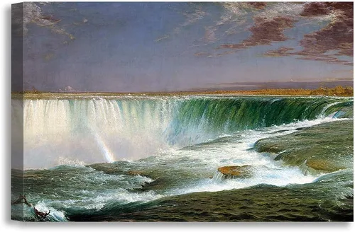 Miniatura 13 de DECORARTS - Impresiones de Giclee de Lirios de Agua de Claude Monet, Arte de Pared Enmarcado con Marco de Madera Maciza, Decoración de Jardín